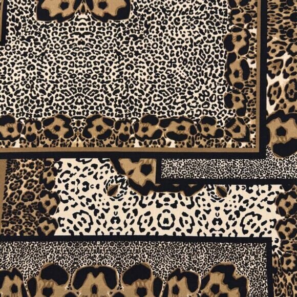 JOSEPH RIBKOFF Leopard Print Pull-On Pencil Skirt Sz 2 - Picture 5 of 5